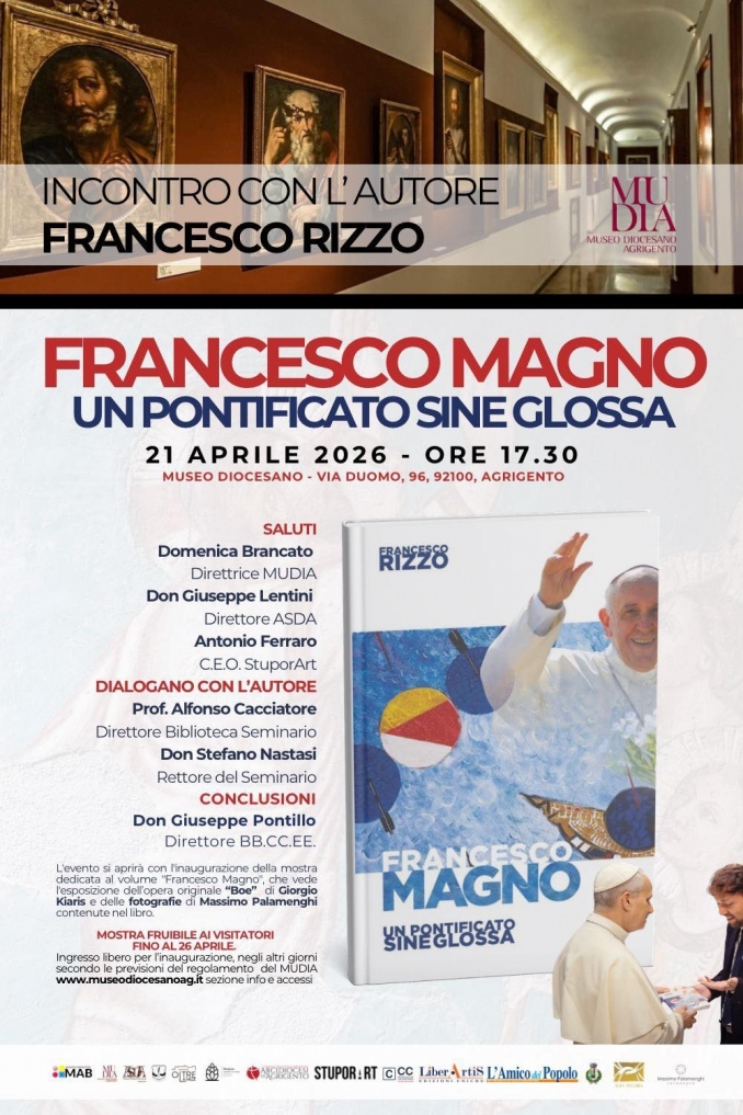 NEL RICORDO DI PAPA FRANCESCO - MUseo DIocesano Agrigento